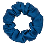 Navy Blue Silk Scrunchie - Regular - Joe’s Haven