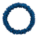 Navy Blue Silk Scrunchie - Skinny - Joe’s Haven