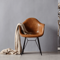 Bobby Dining Chair, Distressed Leather - Joe’s Haven
