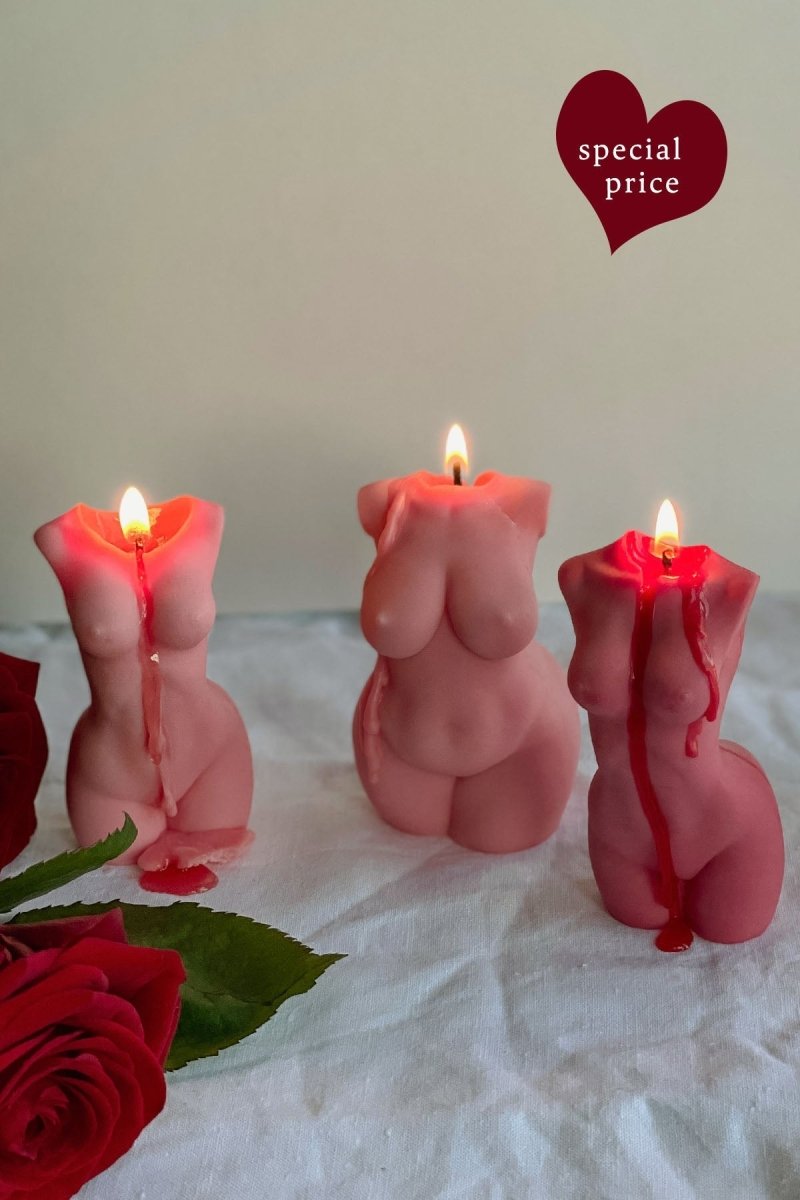 Trio of Body Candles - Joe’s Haven