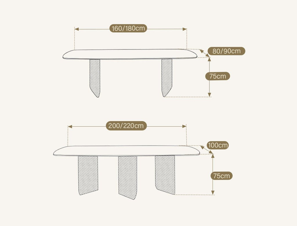 Boston Dining Table, Sintered Stone - Joe’s Haven