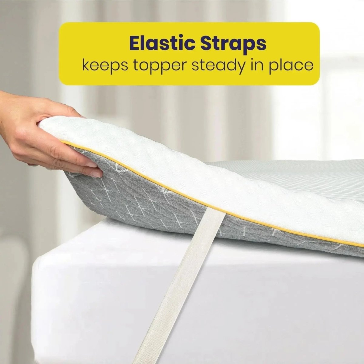 Brightr® Aurora Deluxe 2 in 1 Memory Foam mattress topper - Joe’s Haven