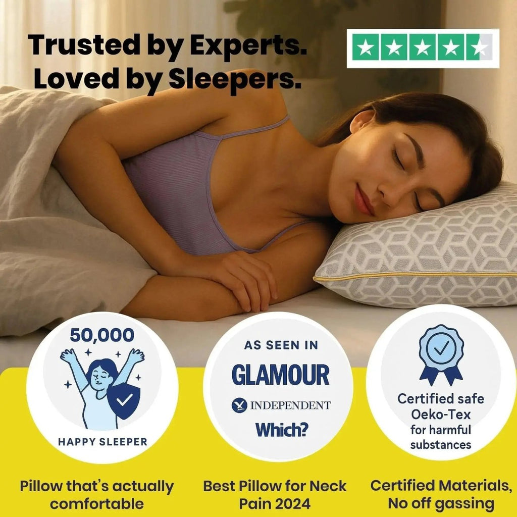 Brightr® Luna adjustable memory foam pillow bundle - Joe’s Haven