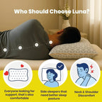 Brightr® Luna adjustable memory foam pillow bundle - Joe’s Haven