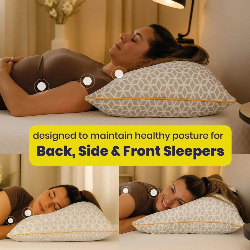 Brightr® Luna adjustable memory foam pillow bundle - Joe’s Haven