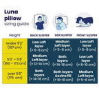 Brightr® Luna adjustable memory foam pillow bundle - Joe’s Haven