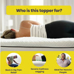 Brightr® Titan Deluxe 2 in 1 Firm Mattress Topper - Joe’s Haven