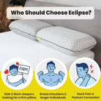 Brightr® Eclipse Adjustable Firm Memory Foam Pillow bundle - Joe’s Haven