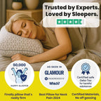 Brightr® Eclipse Adjustable Firm Memory foam pillow - Joe’s Haven