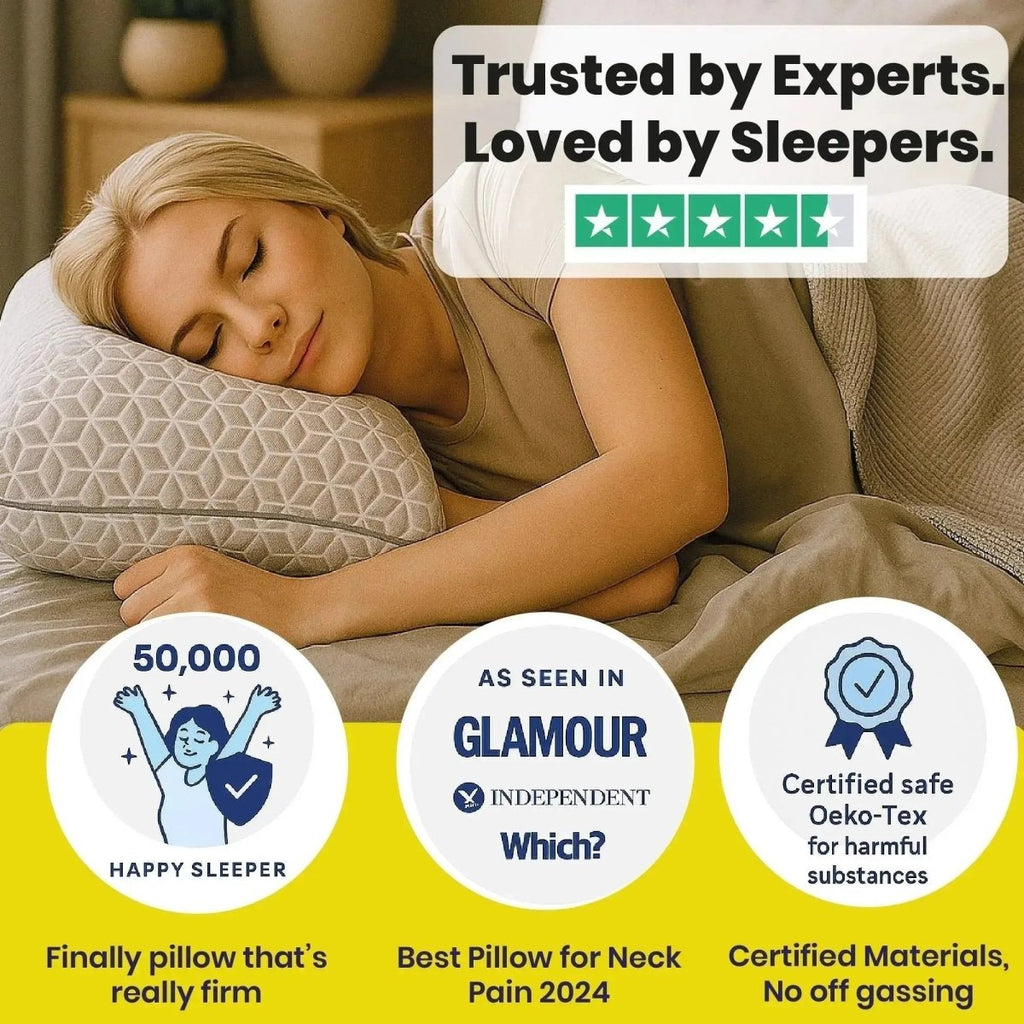 Brightr® Eclipse Adjustable Firm Memory Foam Pillow bundle - Joe’s Haven