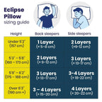 Brightr® Eclipse Adjustable Firm Memory Foam Pillow bundle - Joe’s Haven