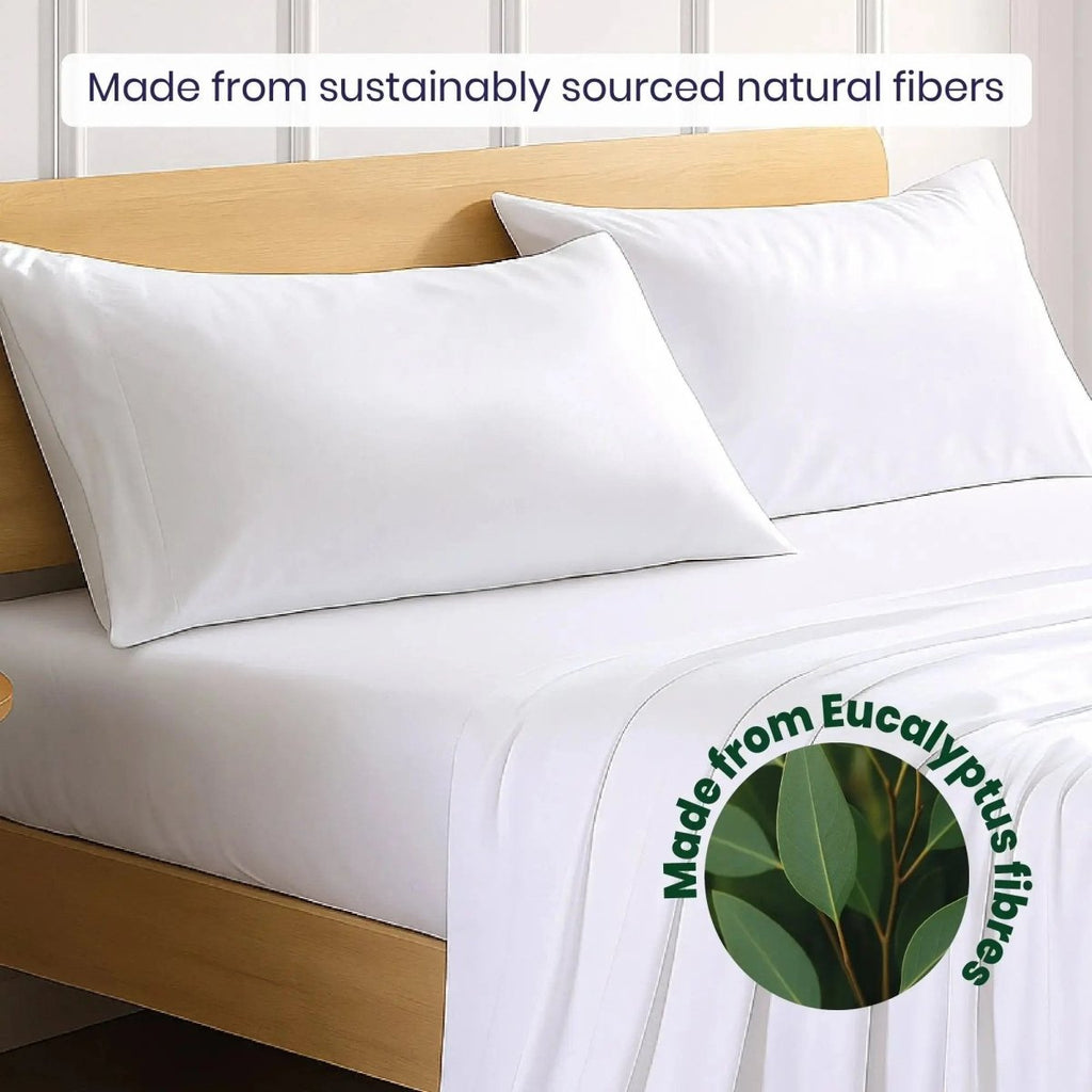 Brightr® Anti - Ageing Copper - Infused Eucalyptus Silk Pillowcase - Joe’s Haven