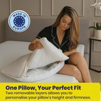 Brightr® Nox Vegan Down Alternative pillow - Joe’s Haven