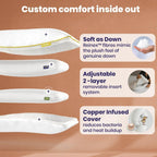 Brightr® Nox Vegan Down Alternative pillow - Joe’s Haven