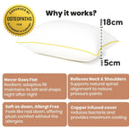 Brightr® Nox Vegan Best Down Alternative pillow - Joe’s Haven