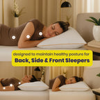 Brightr® Stella Hybrid Neck Support pillow - Joe’s Haven