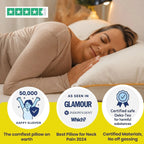 Brightr Stella The Best Pillow for Neck & Shoulder Pains - Joe’s Haven