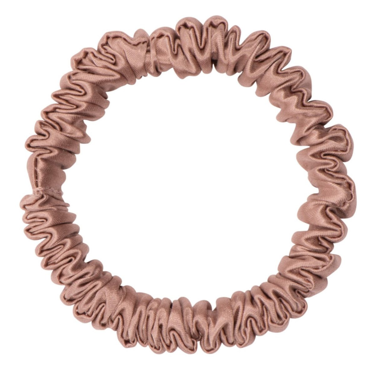 Bronze Silk Scrunchie - Skinny - Joe’s Haven