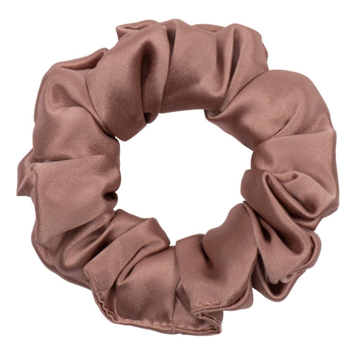 Bronze Silk Scrunchie - Regular - Joe’s Haven