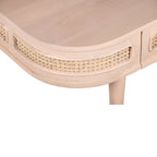Chester Cane And Wood 1 Drawer Coffee Table - Joe’s Haven