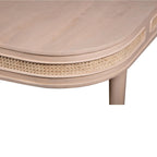 Chester Cane And Wood 1 Drawer Coffee Table - Joe’s Haven