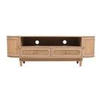 Chester Cane And Wood 2 Drawers TV Cabinet - Joe’s Haven