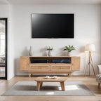 Chester Cane And Wood 2 Drawers TV Cabinet - Joe’s Haven