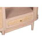 Chester Cane And Wood Bookcase - Joe’s Haven