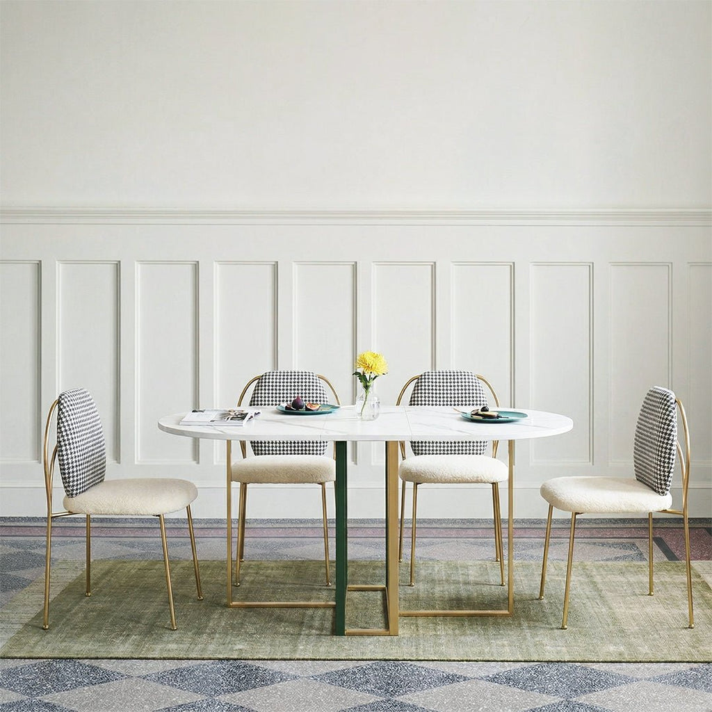 COSCO Modern Folding Dining Table, Green & Grey - Joe’s Haven