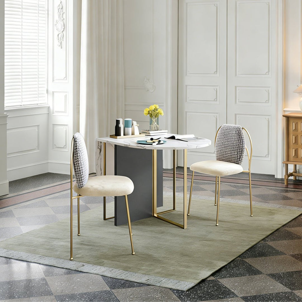 COSCO Modern Folding Dining Table, Green & Grey - Joe’s Haven
