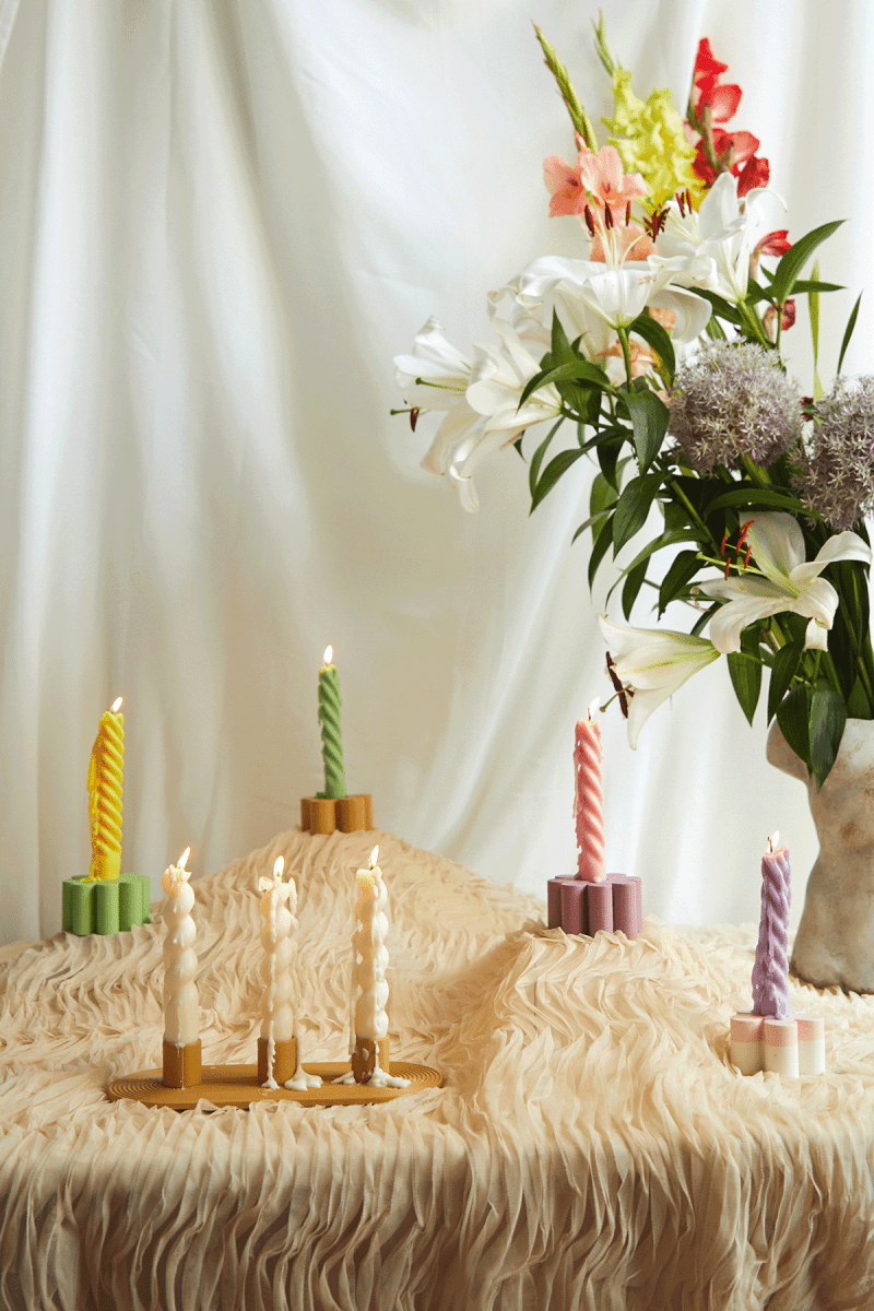 Minimalist Triple Candle Holder - Joe’s Haven