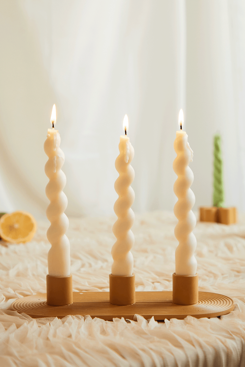 Minimalist Triple Candle Holder - Joe’s Haven