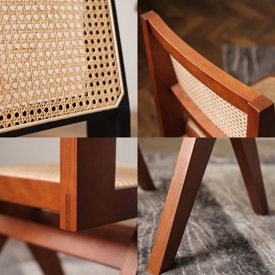 Caribbean Rattan Dining Chair, Oak - Joe’s Haven