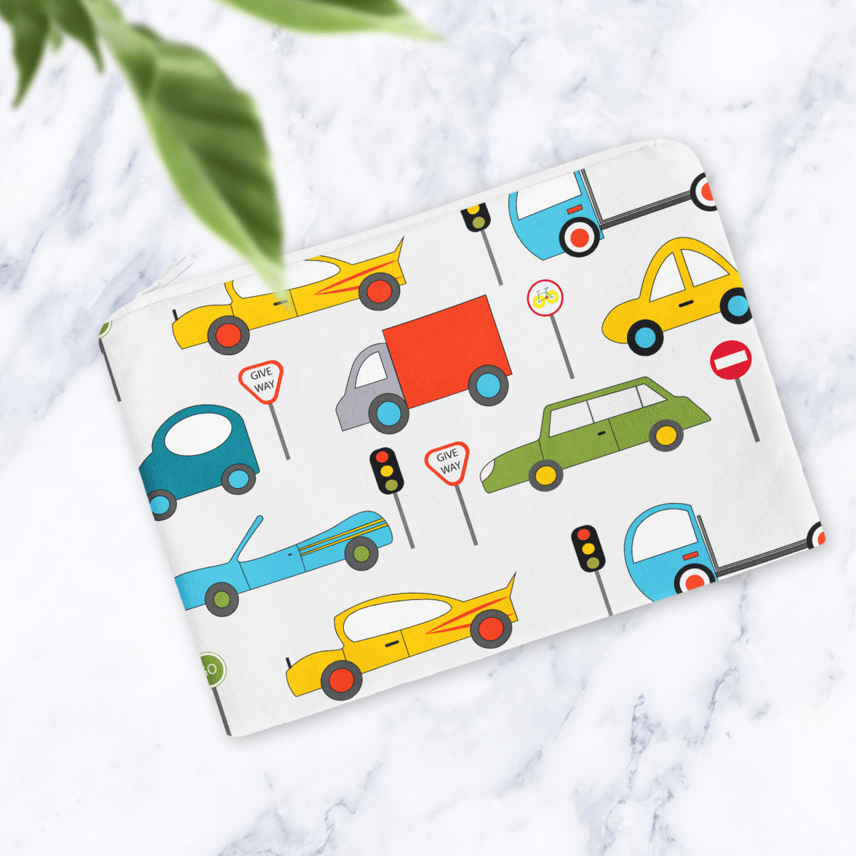 Cars Makeup Bag - Handmade Cosmetic Pouch - Joe’s Haven