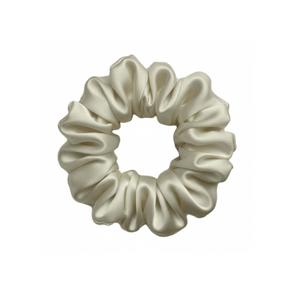 Champagne Silk Scrunchie - Regular - Joe’s Haven