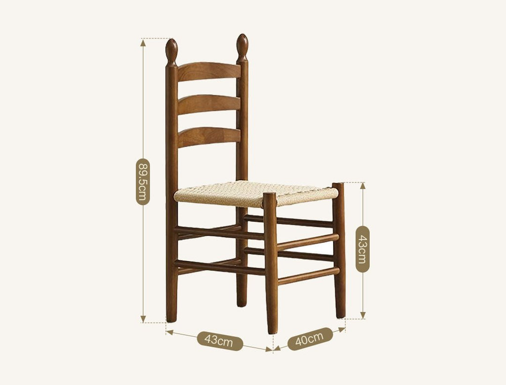 Charlotte Dining Chair, Rattan - Joe’s Haven
