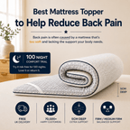 Brightr® Titan 2 in 1 Mattress Firm Mattress Topper - Medium/Firm - Joe’s Haven