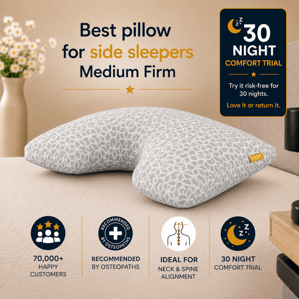 Brightr® MoonHug Adjustable Memory Foam pillow - Joe’s Haven