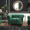 ChicComfort Armchair, Velvet - Joe’s Haven