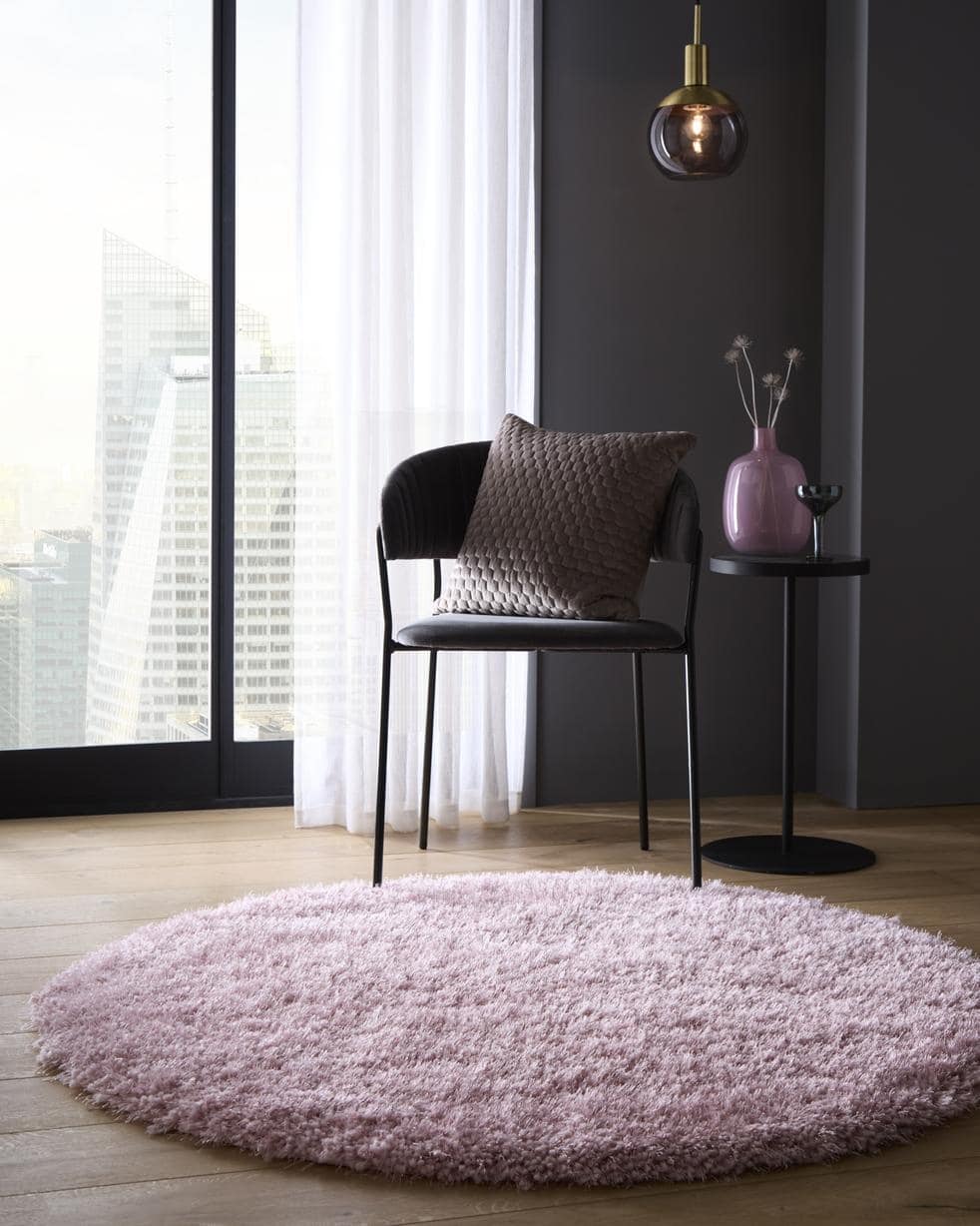 Chicago Pink Shaggy Rug - Joe’s Haven