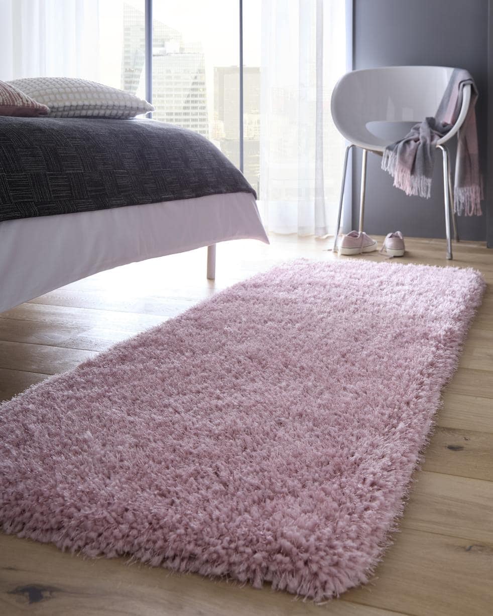 Chicago Pink Shaggy Rug - Joe’s Haven