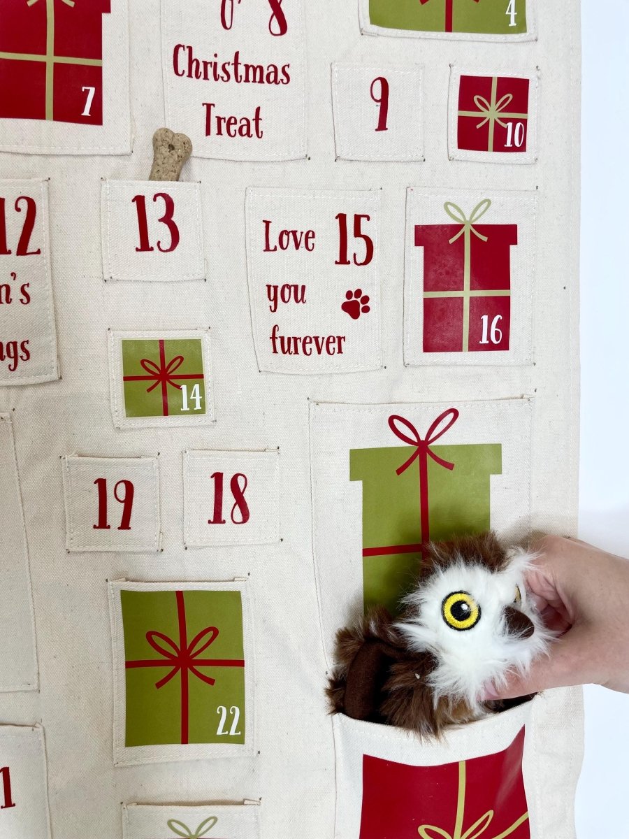 Personalised pet advent calendar - Custom dog advent calendar - Joe’s Haven