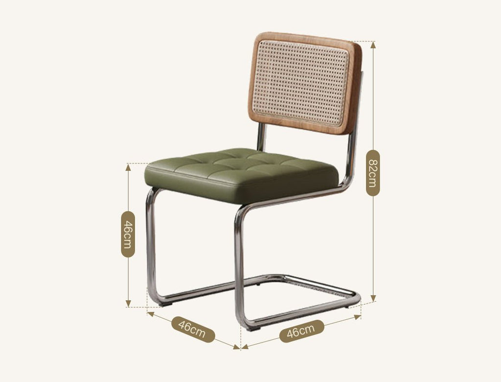 Cornelia Dining Chair, Rattan - Joe’s Haven