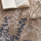 Cosimo Beige/Grey Distressed Modern Rug - Joe’s Haven