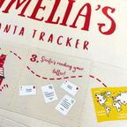 Personalised Santa Tracker Advent Calendar | Custom Made for Kids & Family - Joe’s Haven