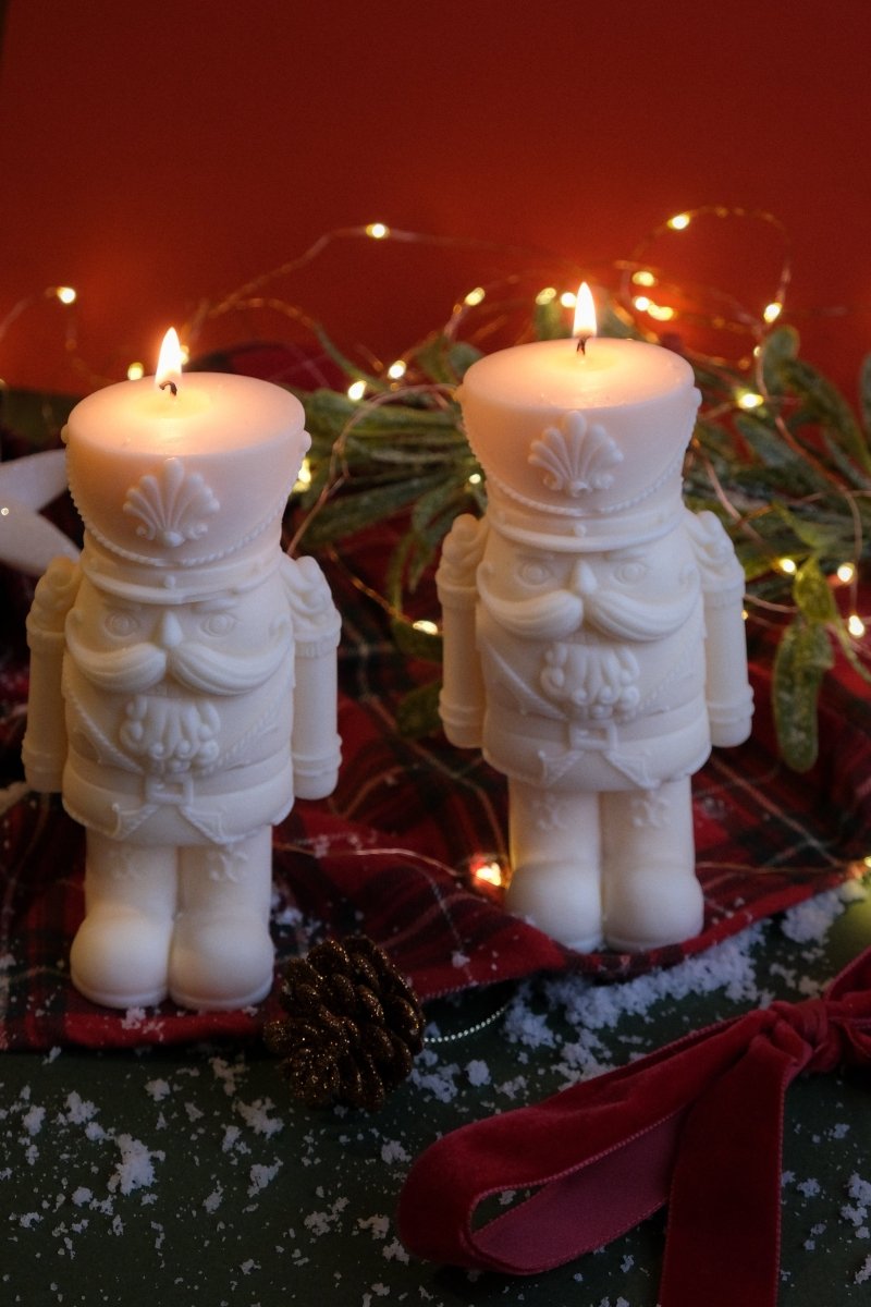 Festive Nutcracker Candle - Joe’s Haven