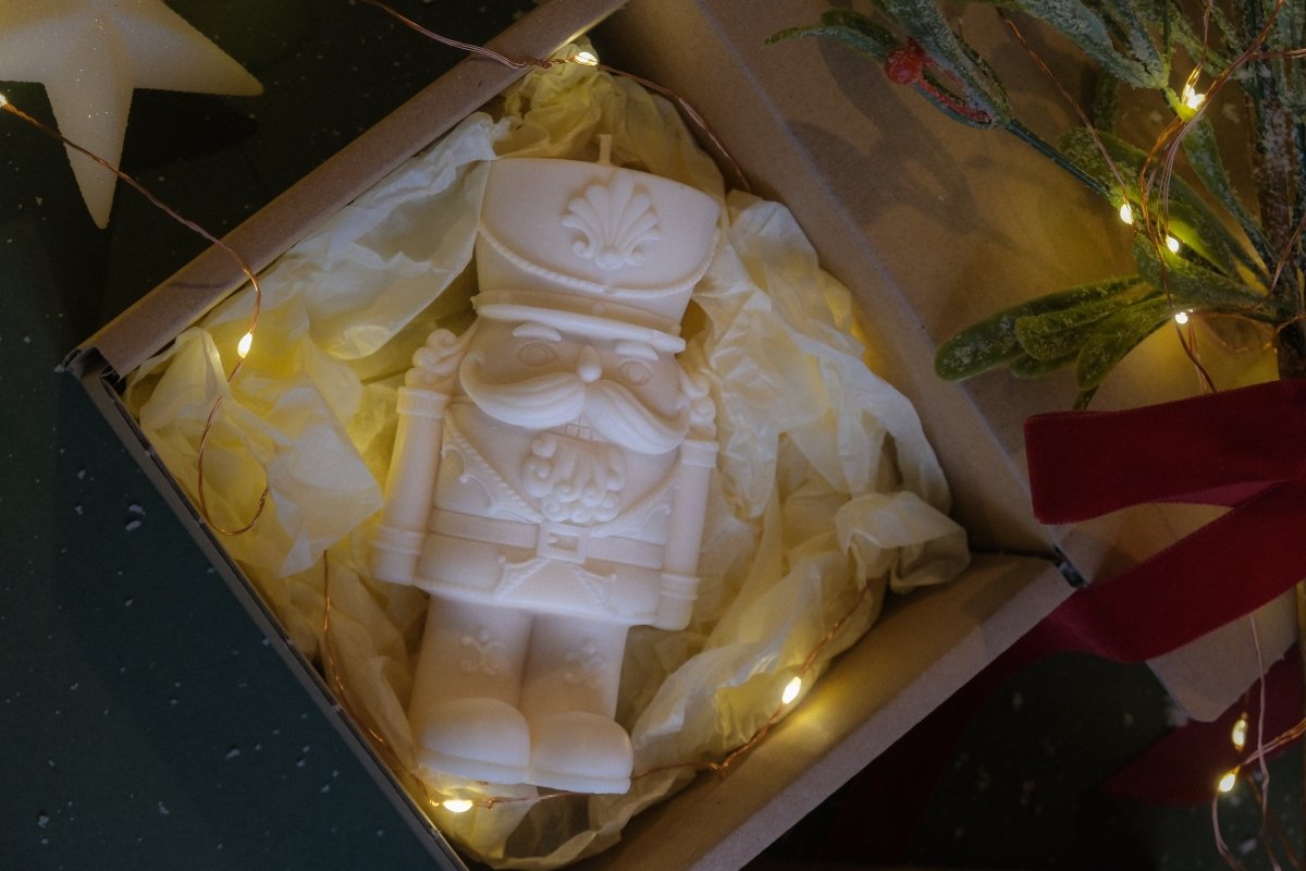 Festive Nutcracker Candle - Joe’s Haven