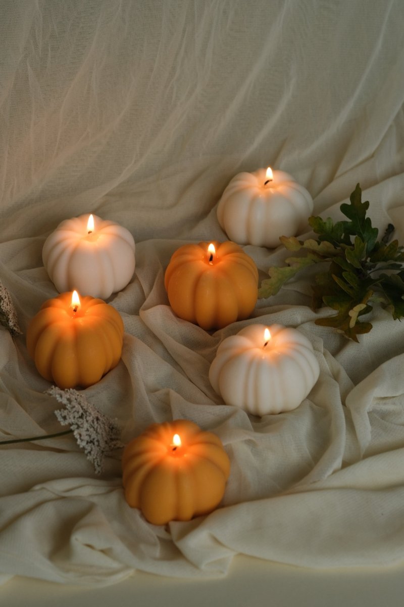 Pumpkin Shaped Candle - Joe’s Haven