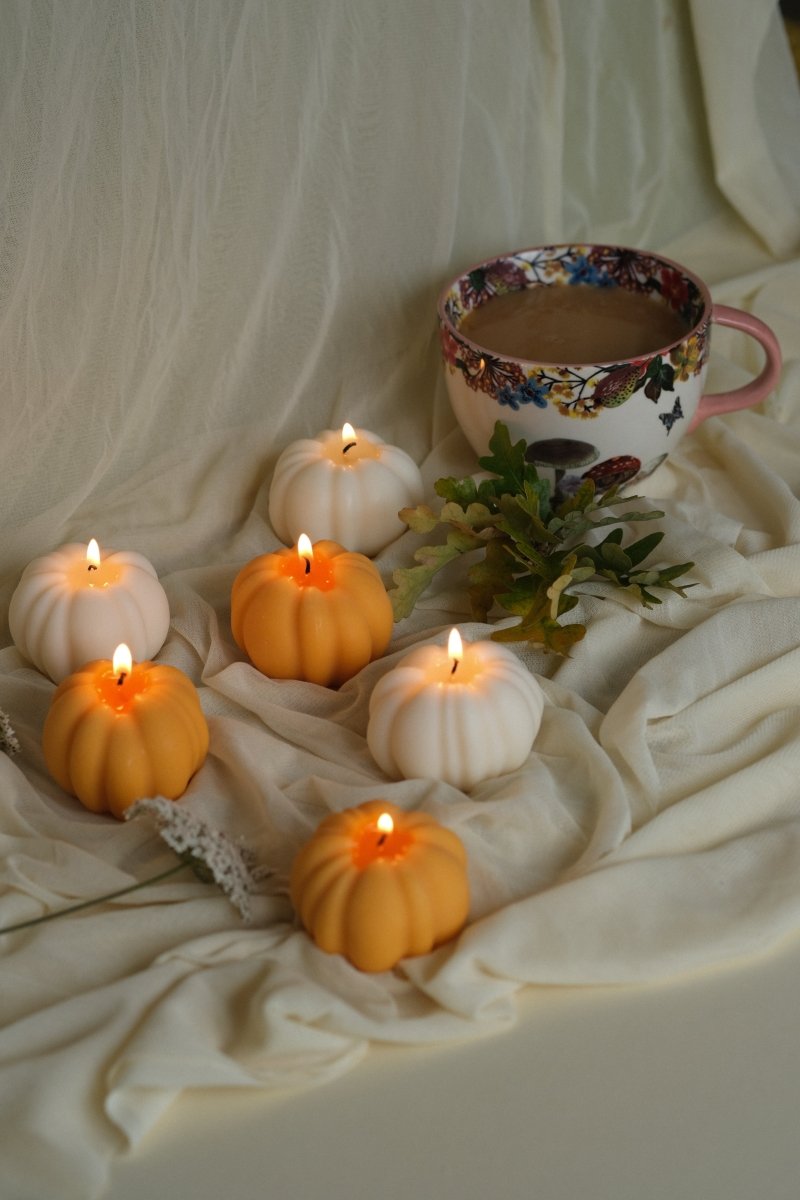 Pumpkin Shaped Candle - Joe’s Haven