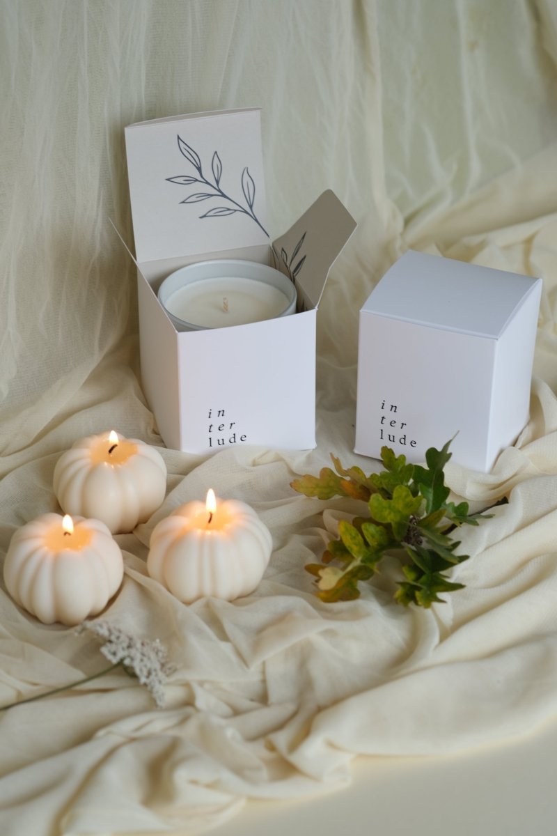 Pumpkin Shaped Candle - Joe’s Haven